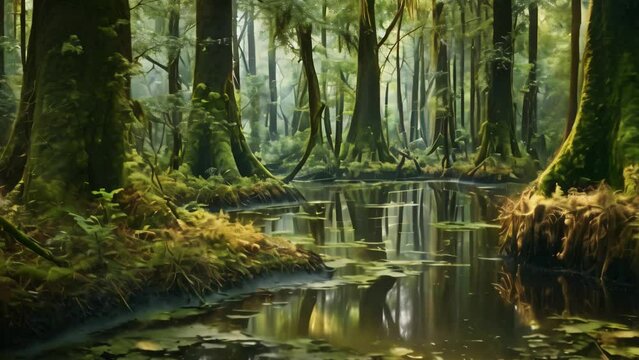 nature swamp forest