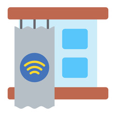Smart Curtain Icon