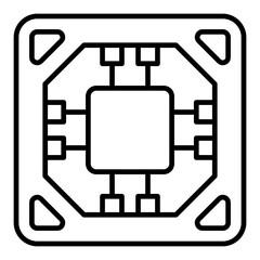 Microprocessor Icon