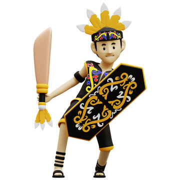 Dayaknese Traditional Dance