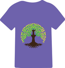 Creative vector of t-shirt design