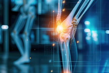 Diagnoses knee arthritis from technology x-ray medical orthopedic