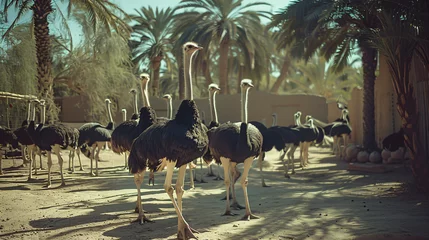Fotobehang Ostrich African ostrich © Cybonix