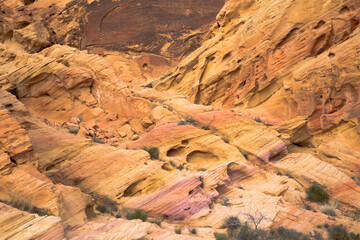 Valley of Fire rock formations - 741333709