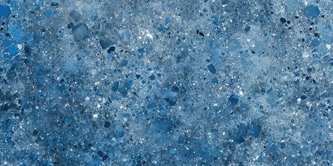 Fototapeta na wymiar Blue terazzo textured background