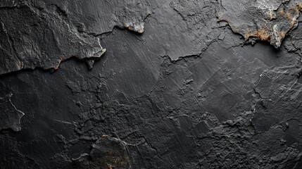 Black background of concrete or stone surface
