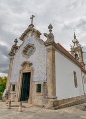 Fototapeta premium Santo Antonio da Torre Velha church in Ponte de Lima, Portugal