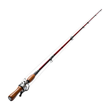 recommend clip art: Fishing rod on transparent background