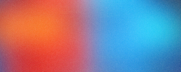 Orange blue abstract background. Color gradient. Empty space. Design. Template.