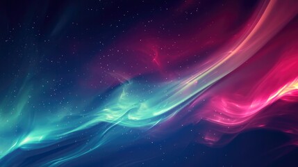 Fototapeta premium Futuristic abstract colorful background. Modern gradient illustration, minimal. Futuristic artwork, digital drawing for interior design, fashion textile, wallpaper, website