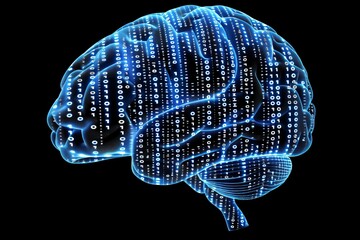 AI Brain Chip public cloud. Artificial Intelligence sustainable technology mind ngf axon. Semiconductor cornea circuit board vco circuits