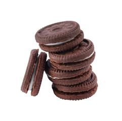 cookies chocolate on transparent png