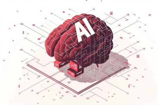 AI Brain Chip synapses. Artificial Intelligence retrieval failure mind serotonin axon. Semiconductor default mode network circuit board foreseeable
