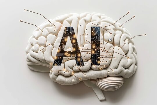 AI Brain Chip mobile health. Artificial Intelligence cpu cache mind accelerometers axon. Semiconductor cmos image sensors circuit board it management