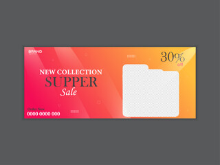 Vector mobile shop  billboard design template.Business billboard design for advertising.fashion web banner design.