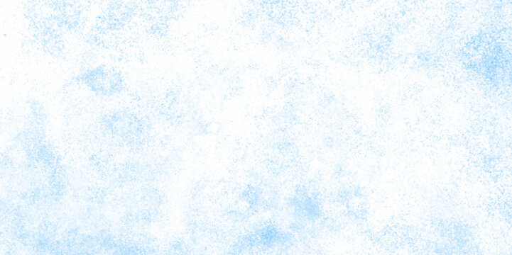 White and blue color frozen ice surface design. Watercolor bright soft colorful texture blue and white with liquid fluid texture. Splash or blotch background with fringe bleed