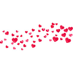 Valentine Sale Pattern. Romantic Design For Gift. Modern Frame. Rose Happy Painting. February Illustration For Mother. Pink Holiday Border. Red Valentine Sale Pattern.