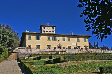 Fototapeta na wymiar Firenze, la Villa medicea della Petraia - Toscana