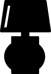Fototapeta premium Lamp icon Vector. Replaceable vector design.