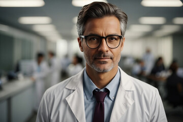 Fototapeta premium portrait of a doctor