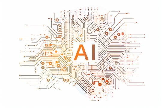 AI Brain Chip digital regulations. Artificial Intelligence tnn mind dendritic spines axon. Semiconductor membrane potentials circuit board salience network