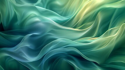 Obraz premium Arctic Breeze: Whispering patterns in swirly banana leaf macro, tranquil cool hues.