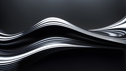 abstract-3d-hologram-showcasing-swirling-chrome-waves-background-emulates-dynamic-whirlwind-movement