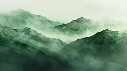 Green mountains