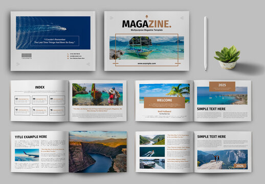 Multipurpose Magazine Template