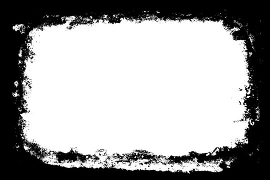 Abstract Black Photographic Edges for Landscape Photos	