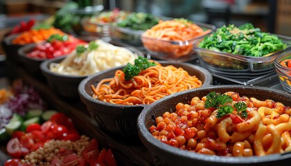 Obraz premium food background