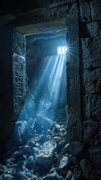 Illuminating mysteries archaeologist bat crypt midnight lantern adventure bone white Ancient Egypt echoes team AI relic scanner