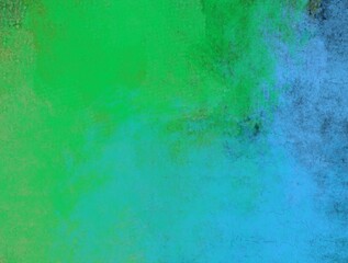 green blue with black undertones background with copy space for text grunge paint style
