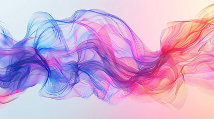 Watercolor Mesh. Abstract Blurred Gradient.