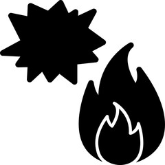 Blaze Burst Icon