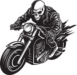 Ghostly Gearshift The Skeleton Bikers Guide to Motorcycling