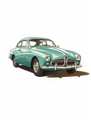 Obraz premium Vintage Car Dreams: Aesthetic Classic Auto Wall Art Collection