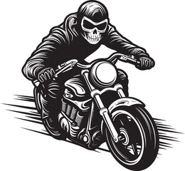 Ghostly Gearshift The Skeleton Bikers Guide to Motorcycling