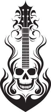 Macabre Melodies Skeleton Shaped Guitar Tracks