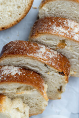 soft delicious and sweet bread with added raisins