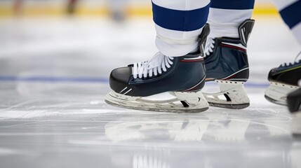 Hockey player's skates