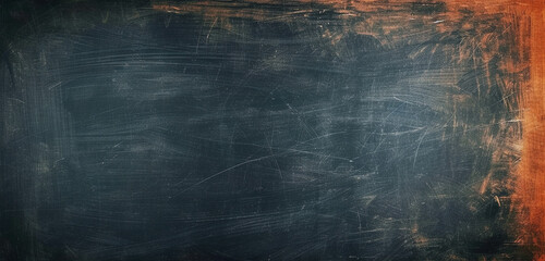 Burnt orange  with dark grunge texture, resembling an aged blackboard