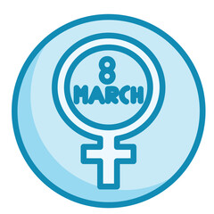 International Women Day Icon