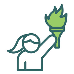Equality Torch Icon