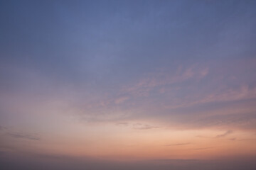 Naklejka na ściany i meble Beautiful twilight sky,sunset