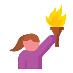 Equality Torch Icon