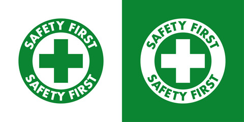 Safety first - obrazy, fototapety, plakaty