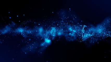Abstract elegant luxury particle background