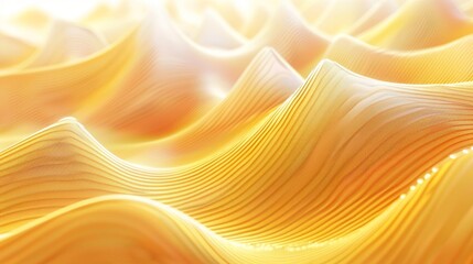 Lemon yellow geometric patterns abstract spring background with evocative unfolding spring blooms