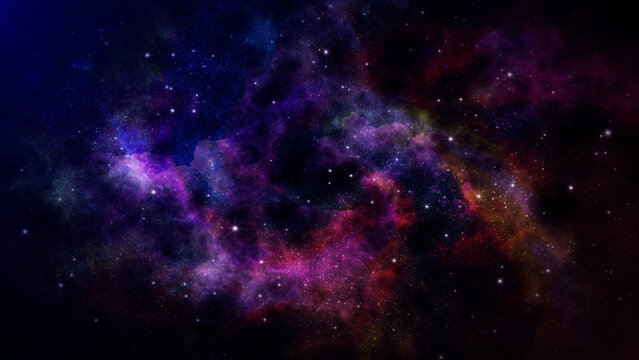 Galaxy space nebula background